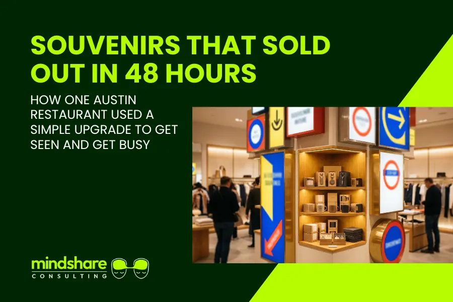 How Custom In-Store Signage Turned Souvenirs Into a Revenue Stream in