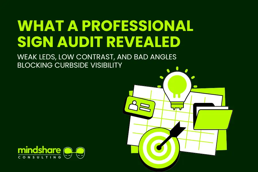 Our Signage Audit: Identifying Missed Opportunities